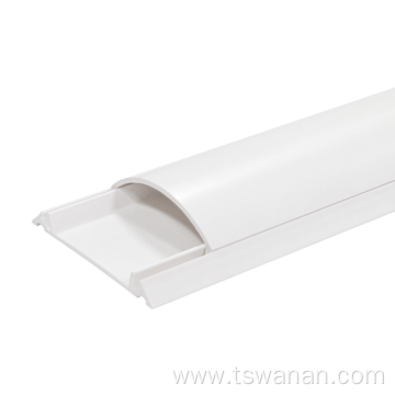 70*20mm PVC Half Round Cable Channel Trunking